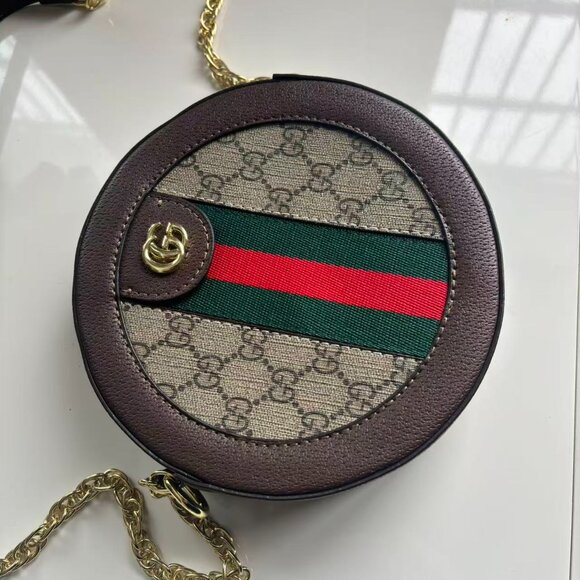 Gucci Crossbody Bag Shoulder Bag Brown - Picture 2 of 6